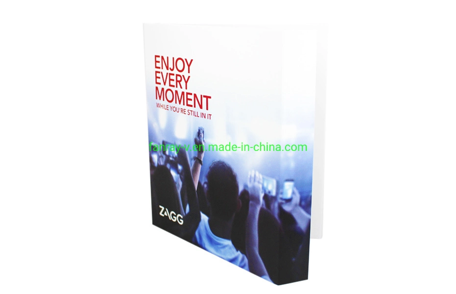 Custom Design 7inch LCD Video Brochure Card Gift for Company Event