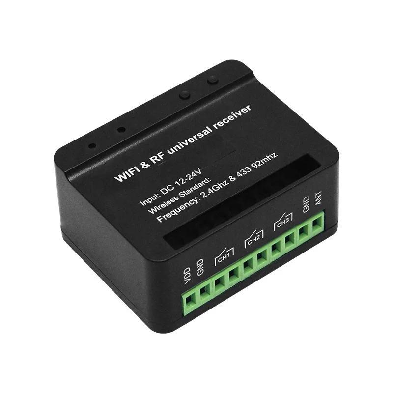 Récepteur de télécommande de garage RF et Wi-Fi