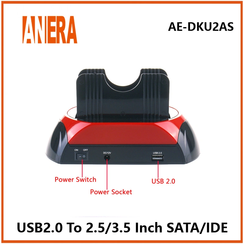 محطة إرساء عالية الجودة All in One HDD مع USB 3.0 2.0 منفذ لمحرك الأقراص الصلبة SATA IDE SSD مقاس 2.5/3.5 بوصة الحاوية