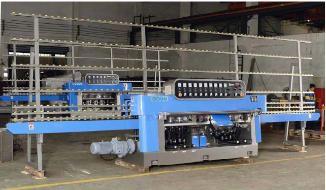 Glass Straight Line Edger, PLC Controlled 3000*3000