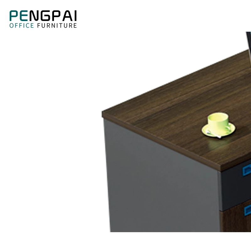 Pengpai Hot Selling Custom Color Walnut Wooden Table Computer Home Office Desk