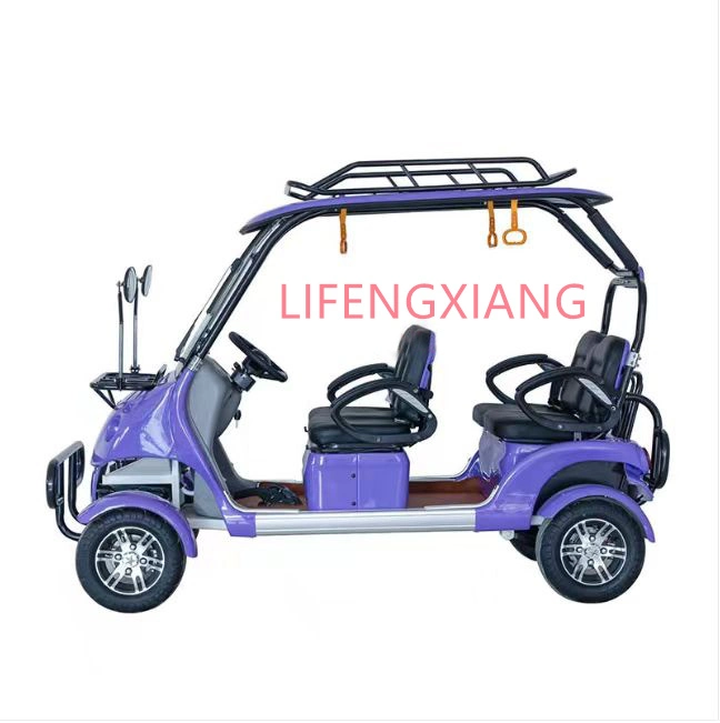 CE Approved Cool Design Adult Lead Acid Battery Operated 2500W Four Wheels Electric Sightseeing Trolley