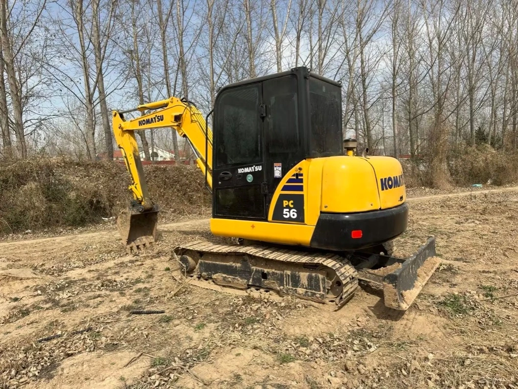 Used Komatsu PC56-7 Mini Crawler Excavator