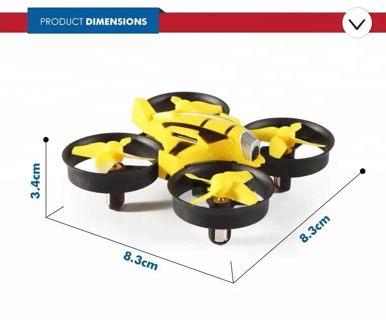 Precio barato mando a distancia RC Mini Drone con 2,4G de largo Fly Time Small Toy Quadcopter