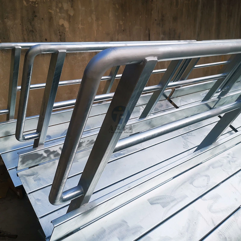 OEM/ODM Customized Heavy Duty Hot DIP Galvanized Outdoor Steel Stairs and Hand Rails Water Proof