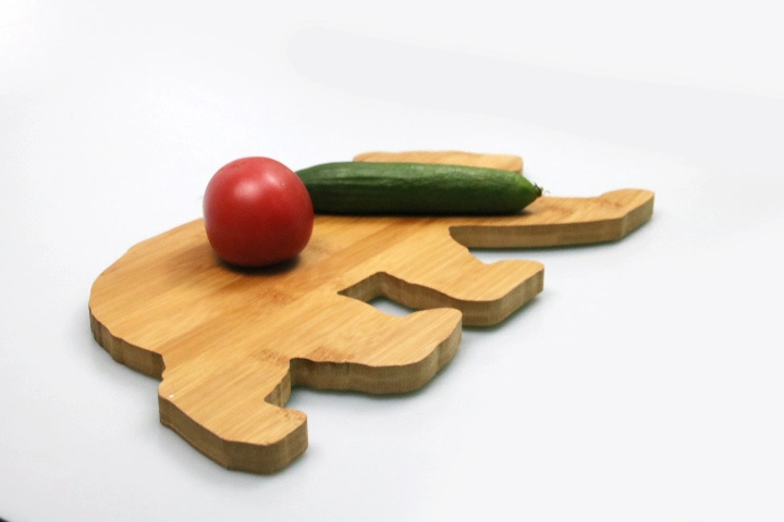 Sale Cute Bear Shaped Bamboo Cutting Chopping Board for Kitchen