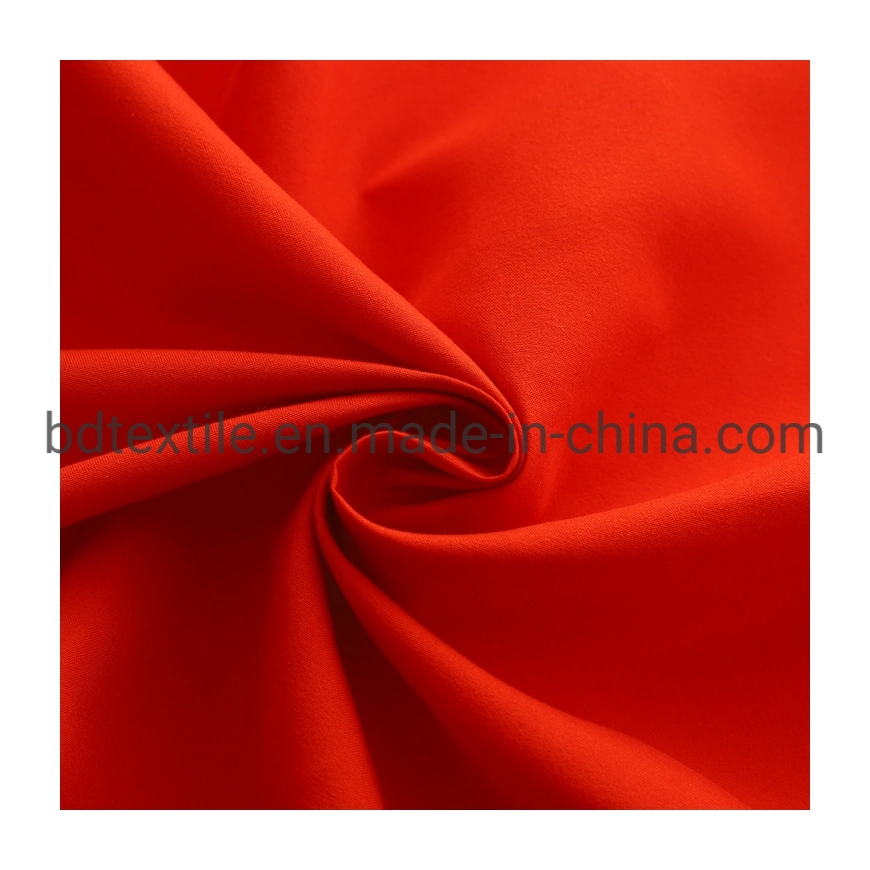 100% Polyester Peach Skin Twill Microfiber Plain Dyed Solid Fabric