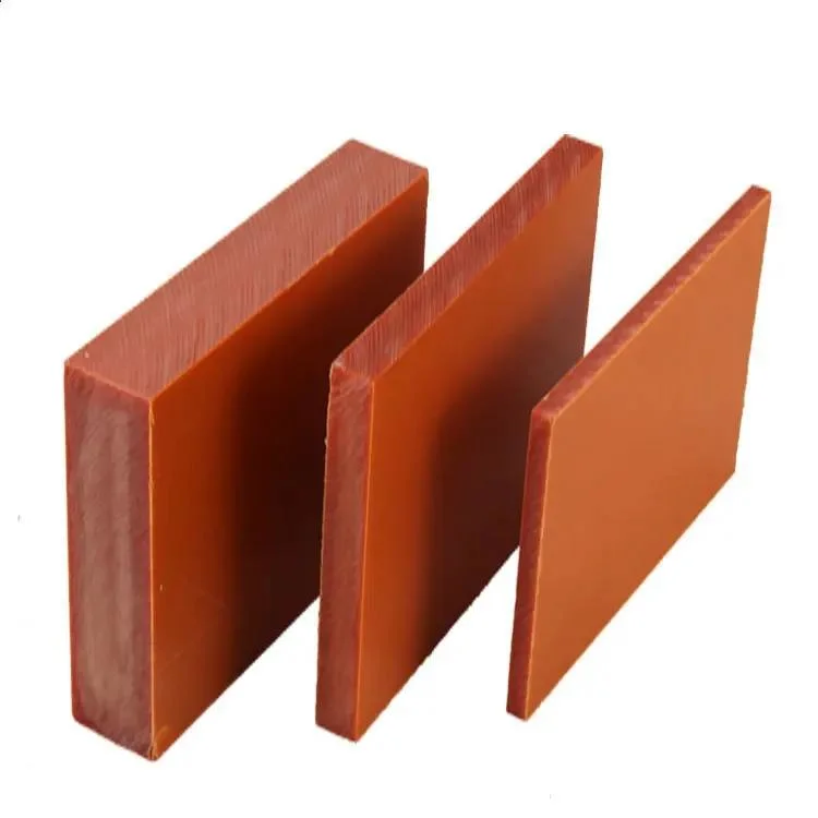 Customized Size Flexible Laminate Electrical Insulation Bakelite Material Phenolic 0.5-100mm, 1020*1020mm Brown High Voltage