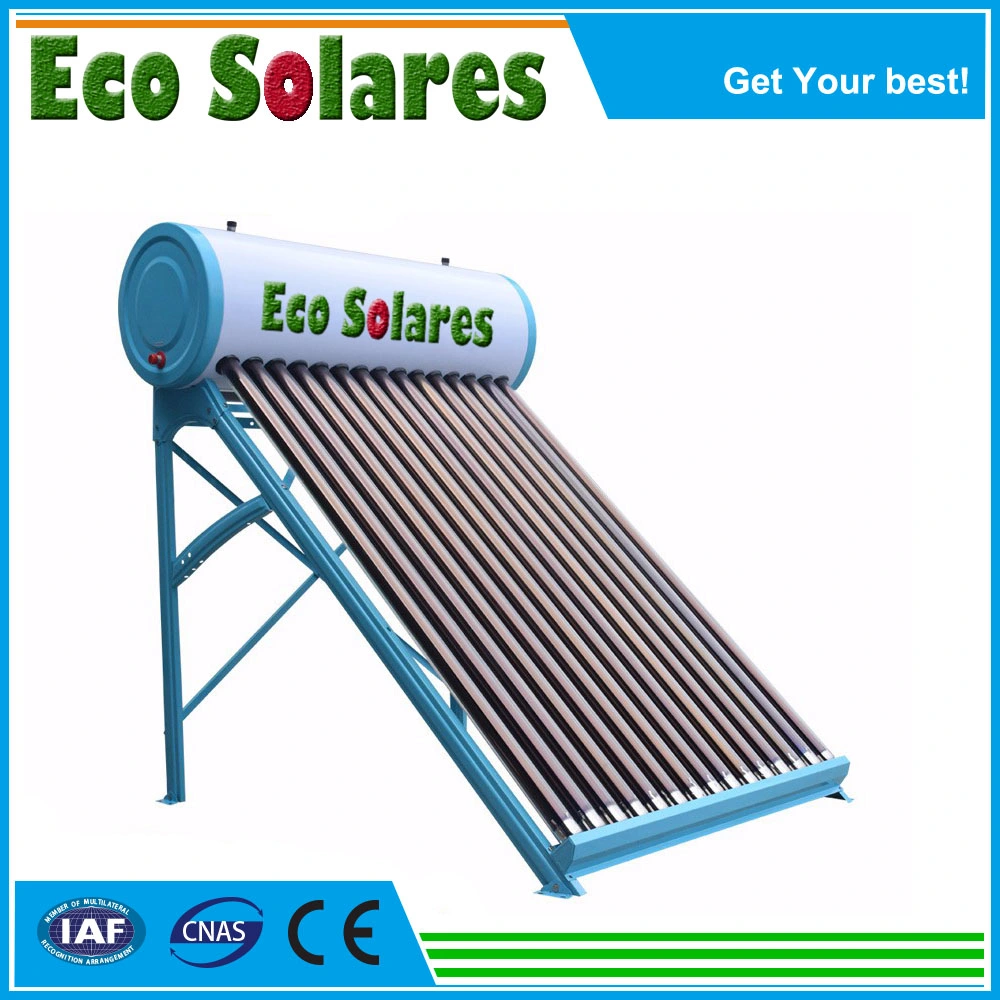 Barato preço baixo chinês de fábrica original 150L 200L 240L 300L 58x1800mm tubos de depressão do tubo de calor depósito de água galvanizado partes separadas Solar aquecedor solar de água