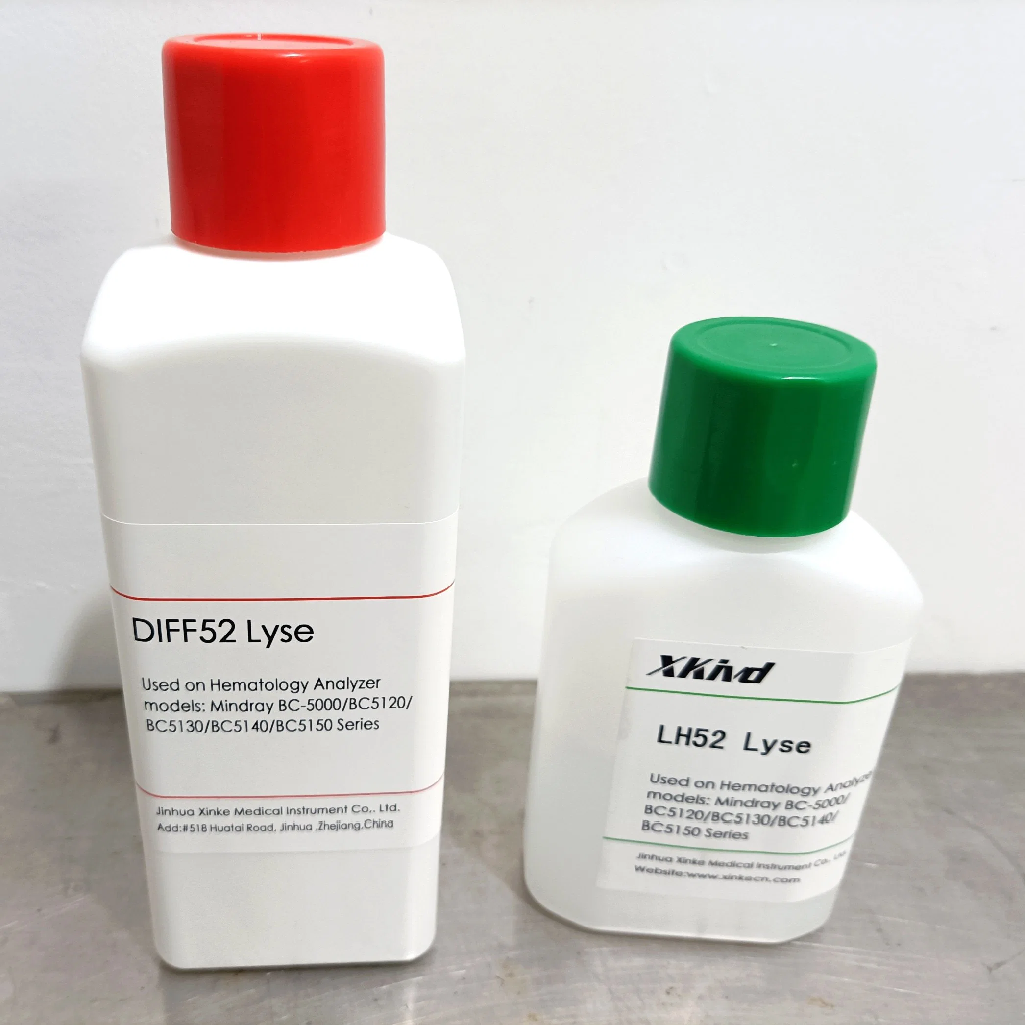 CBC Mindray BC5000 BC 5150 52diff Lyse y 52lh Lyse Reactivos del analizador de hematología