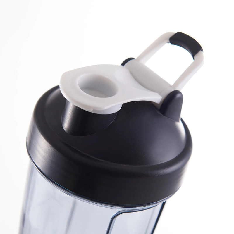 17 oz sin BPA agitando la botella de agua de botella PC maneja la bola de fusión con agitador