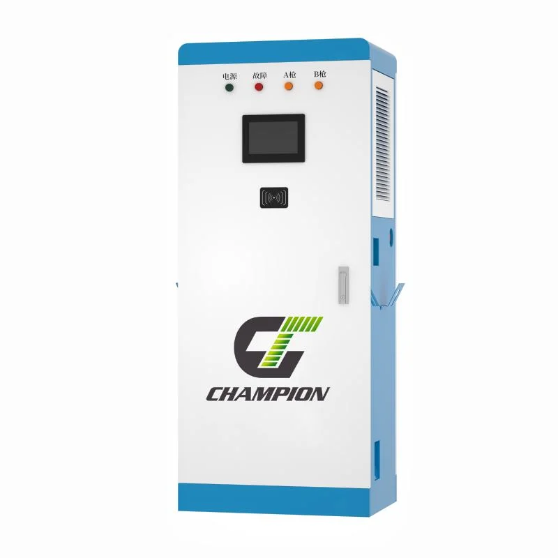 New Commercial Fast 30kw Auto DC EV Charger Stations with Double Guns for Electric Car