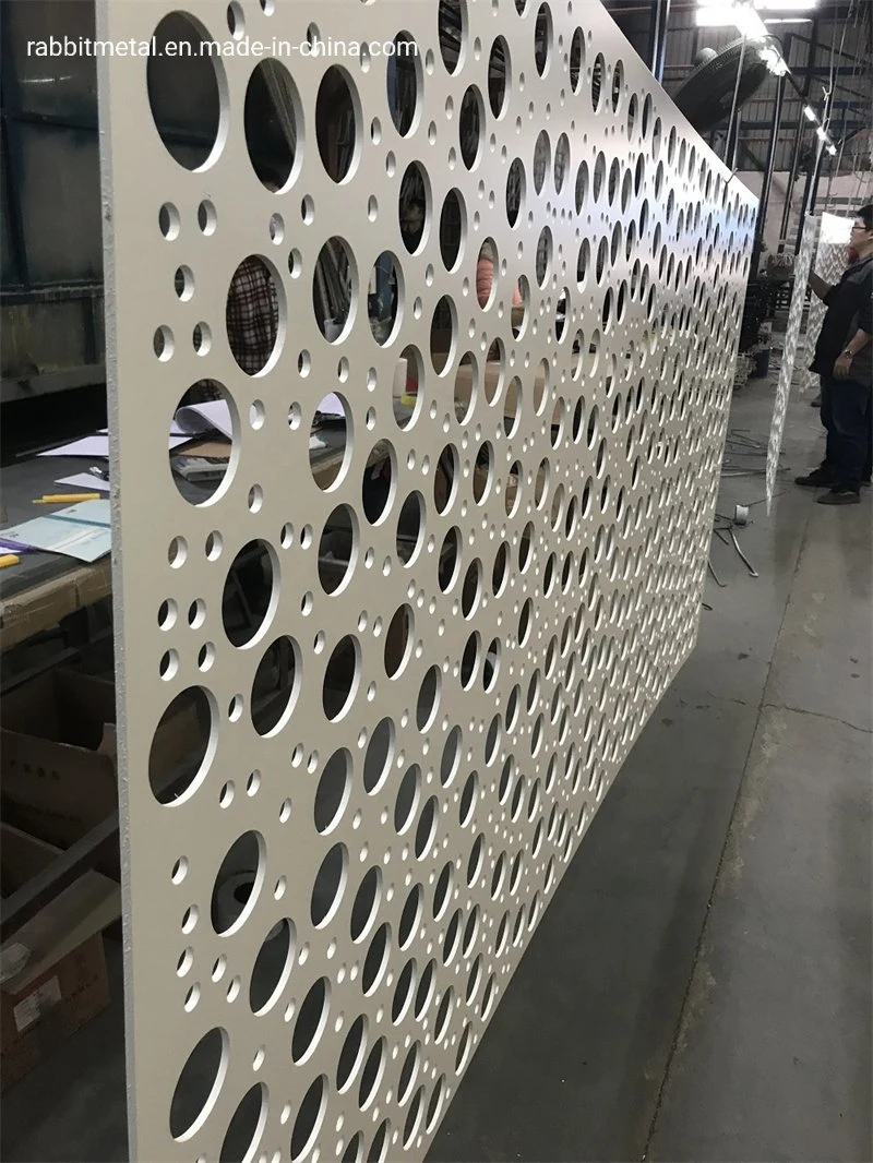 The Factory High Quality Decoration Square Hole Aluminum Perforated