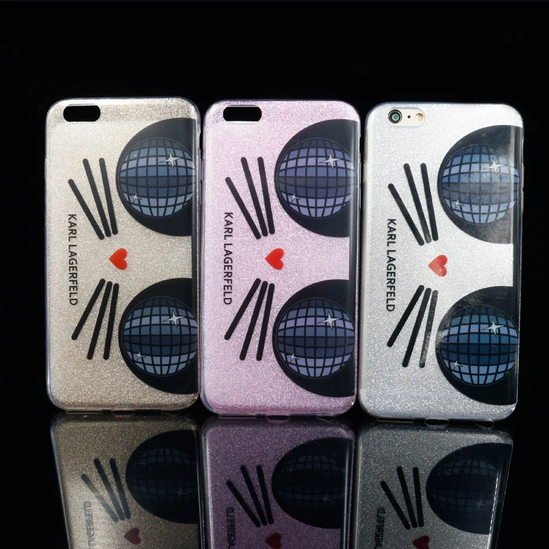 Big Eye Kitty TPU Mobile Phone Case para iPhone 12/13/X/11