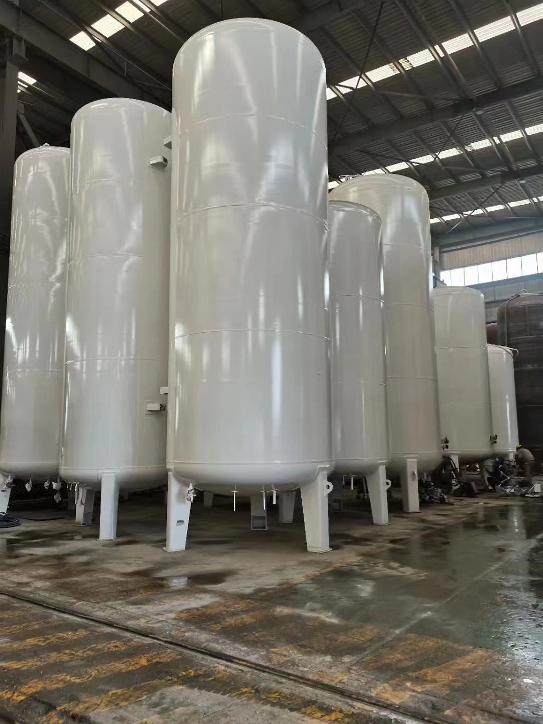 China 20m3 16bar Cryogenic Liquid Stickstoff Tank Hot Sell to Russland