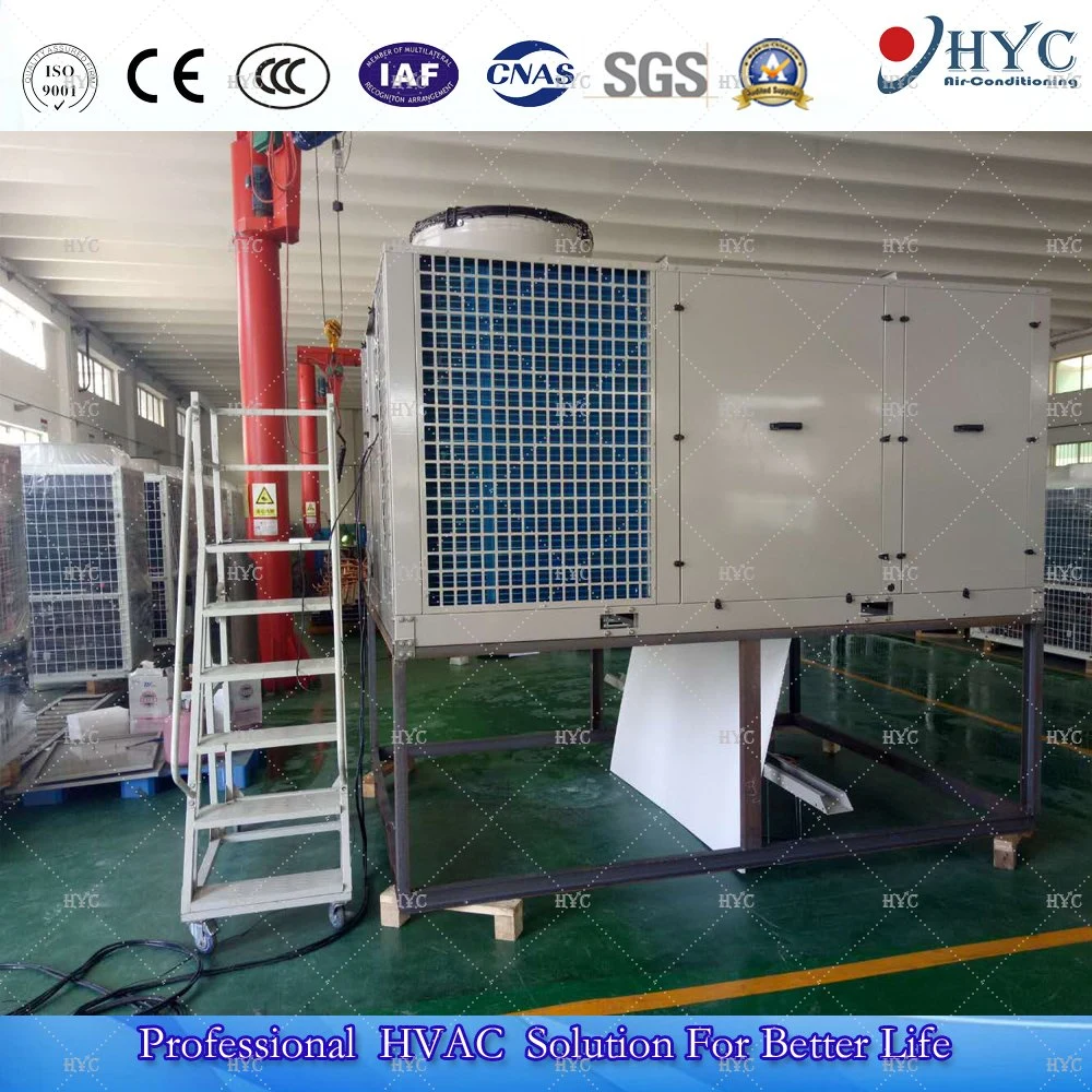 30ton Industry Workshop Install Packaged Rooftop Air Conditioner