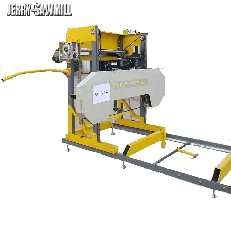 Nouvelle scie à ruban horizontale portable diesel pour la découpe de grumes, scierie de bois Machine machine à scier à bande CNC entièrement automatique