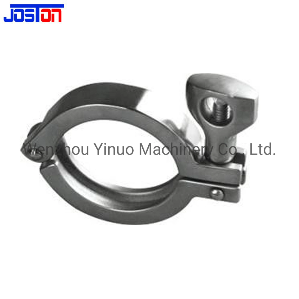 Joston Fitting Elbow with Leather Pipe Connector Stainless Steel 90 Degree Clamp Hose Nozzle