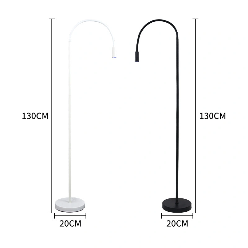 Luxury Tree Stand lámpara de colirio LED Fast Curing Dual Lámpara UV LED Eyelash Salon Use Beauty lámpara UV Eyelash