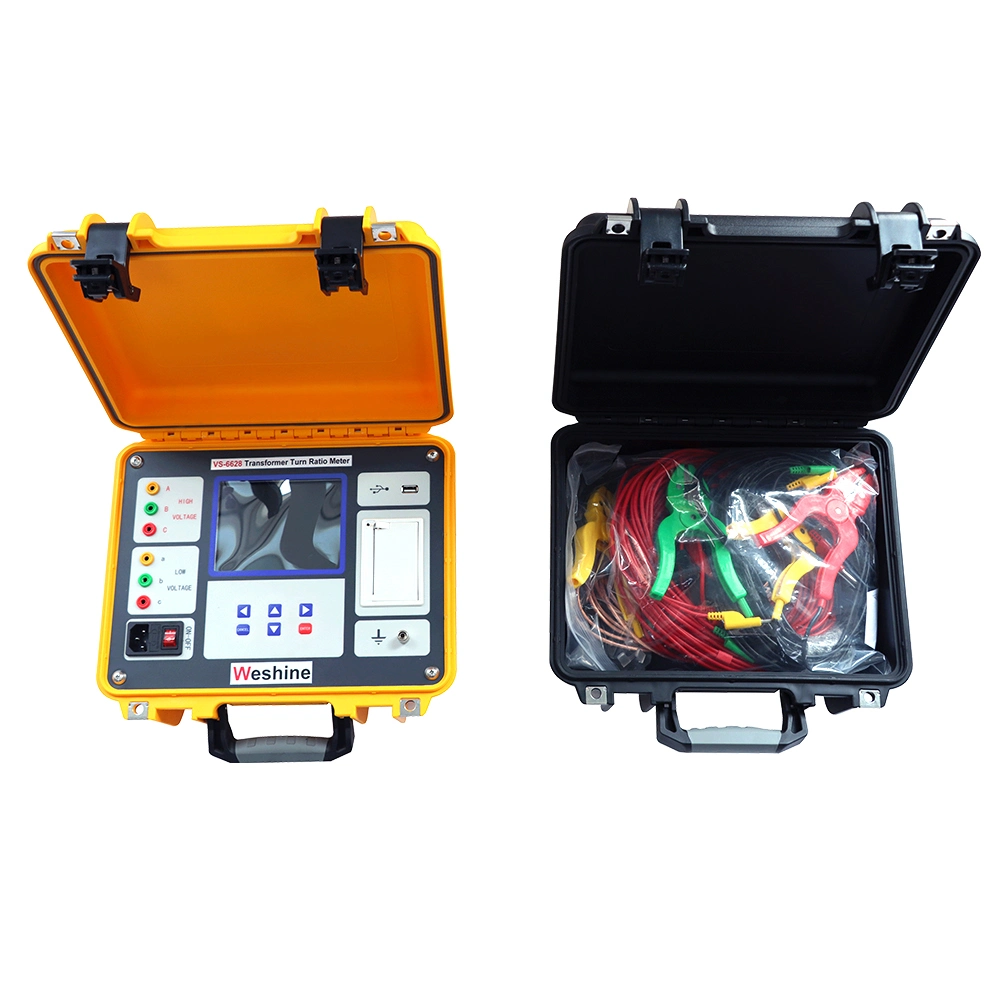 Digital Rechargeable PT CT VT 3 Three Phase Current / Voltage Transformer Winding TTR Tester Turns Ratio Test Equipment Price