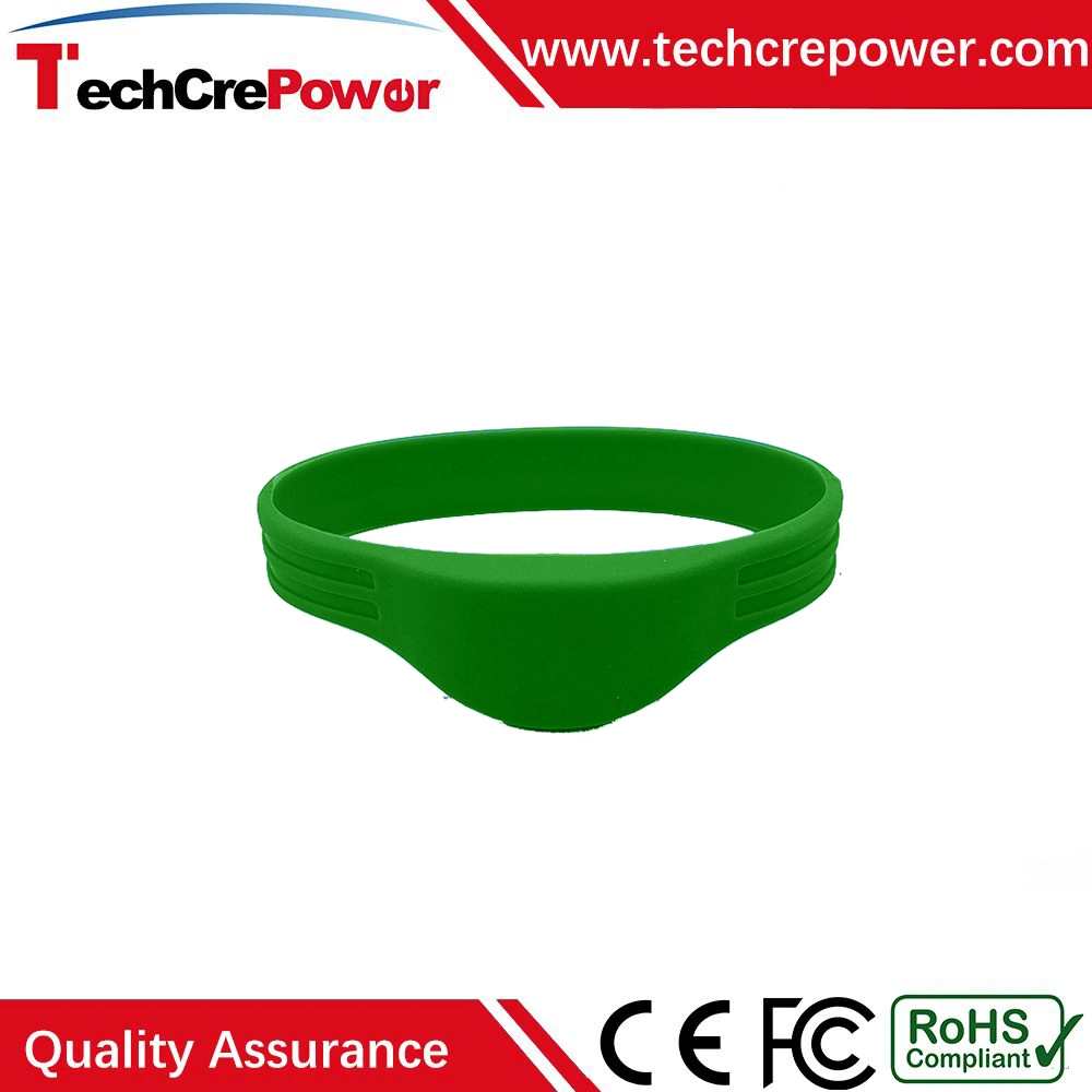 Customized Waterproof RFID Silicone Bracelet/Wristband with Mf1 S70