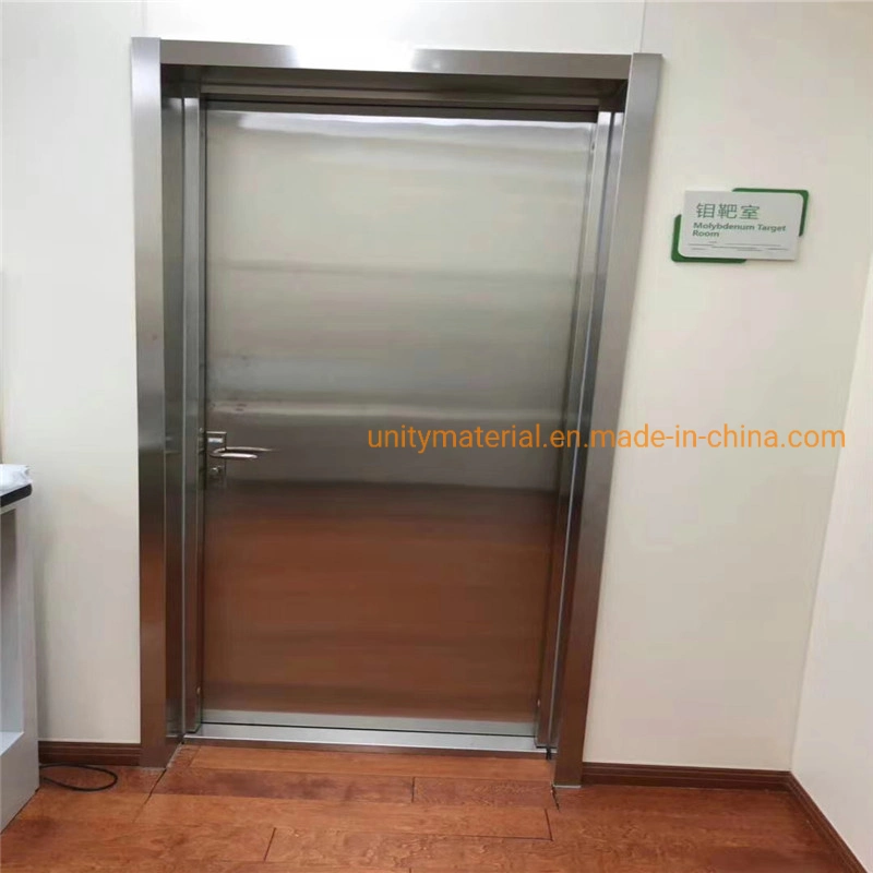 Automatic Sliding Lead Lined Door Residential Automatic Swing Sliding Door Protective X-ray Door for X-ray Room OEM