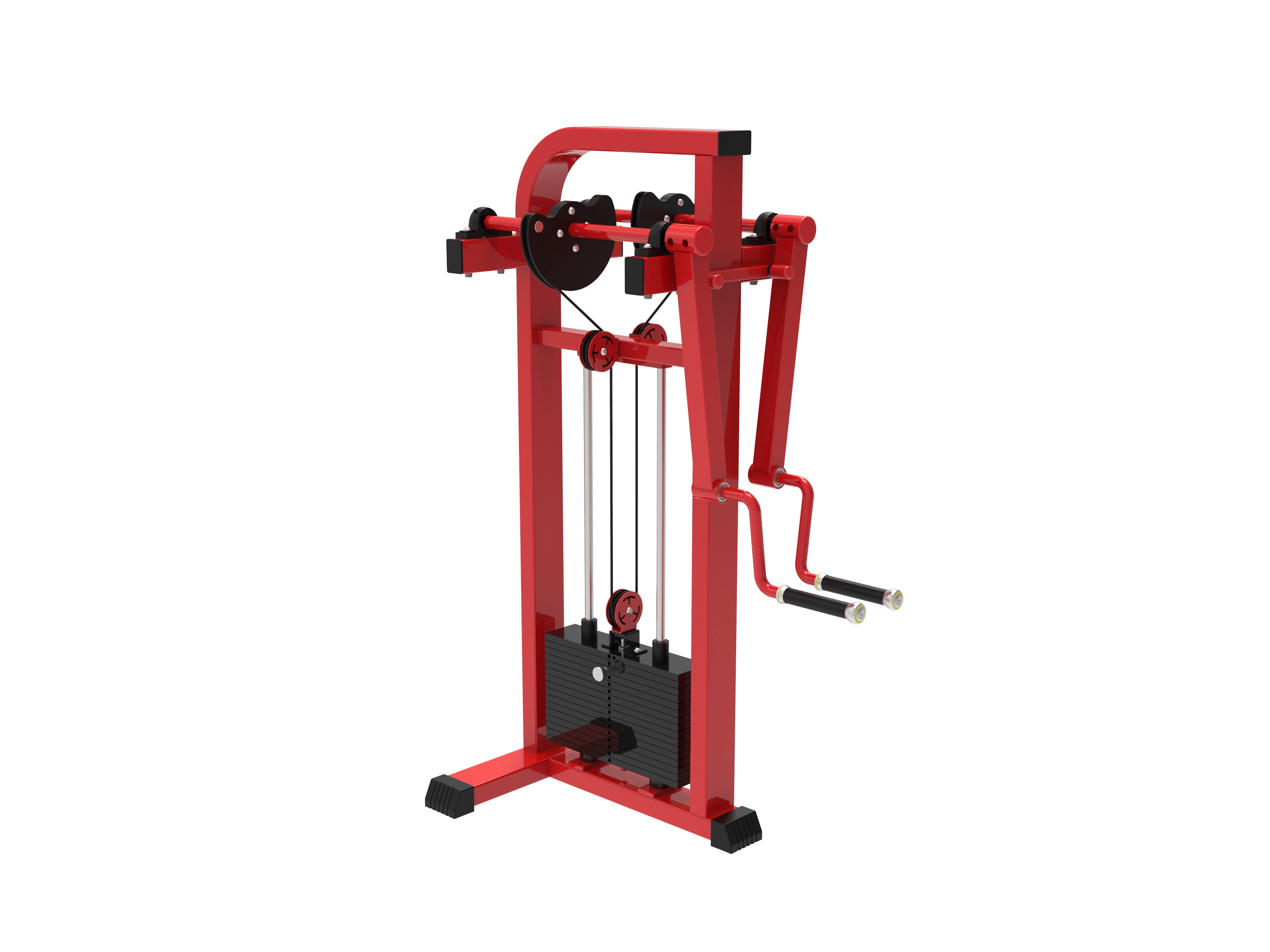 Gym Fitness Equipment Selected Strength Machine Lateral Pulldown