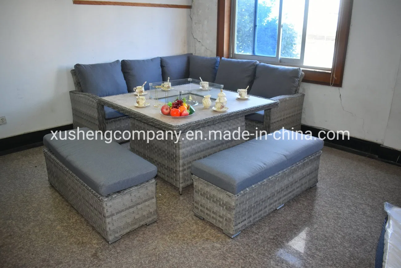 Einzigartiges Design Outdoor Sofa Garderen Möbel Tisch und Stuhl-Sets