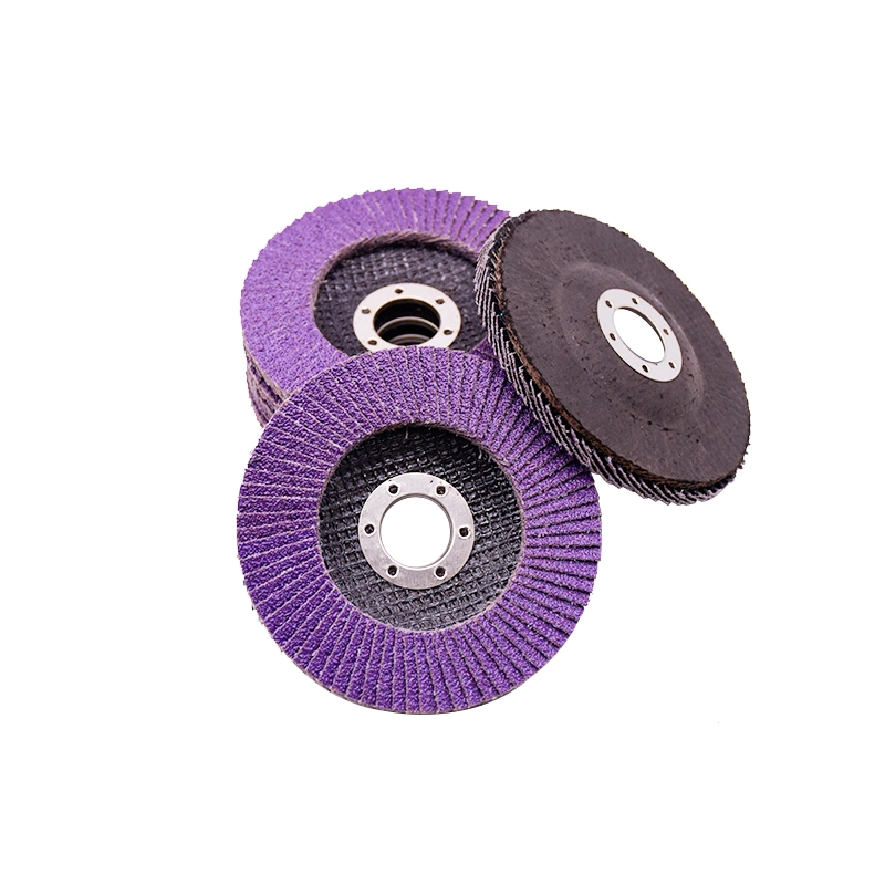 5" 80# Roxo importados da borboleta de cerâmica de disco com boa dissipação de calor para a rectificadora