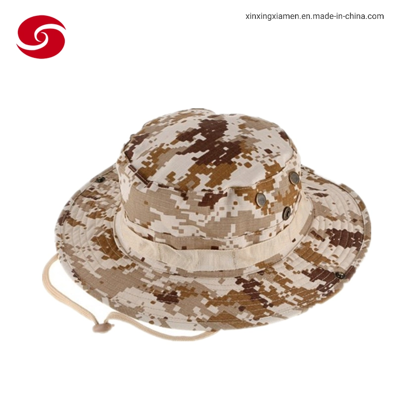 Camuflaje Woodland militar soldado del Ejército Cap Hat tapones para los hombres