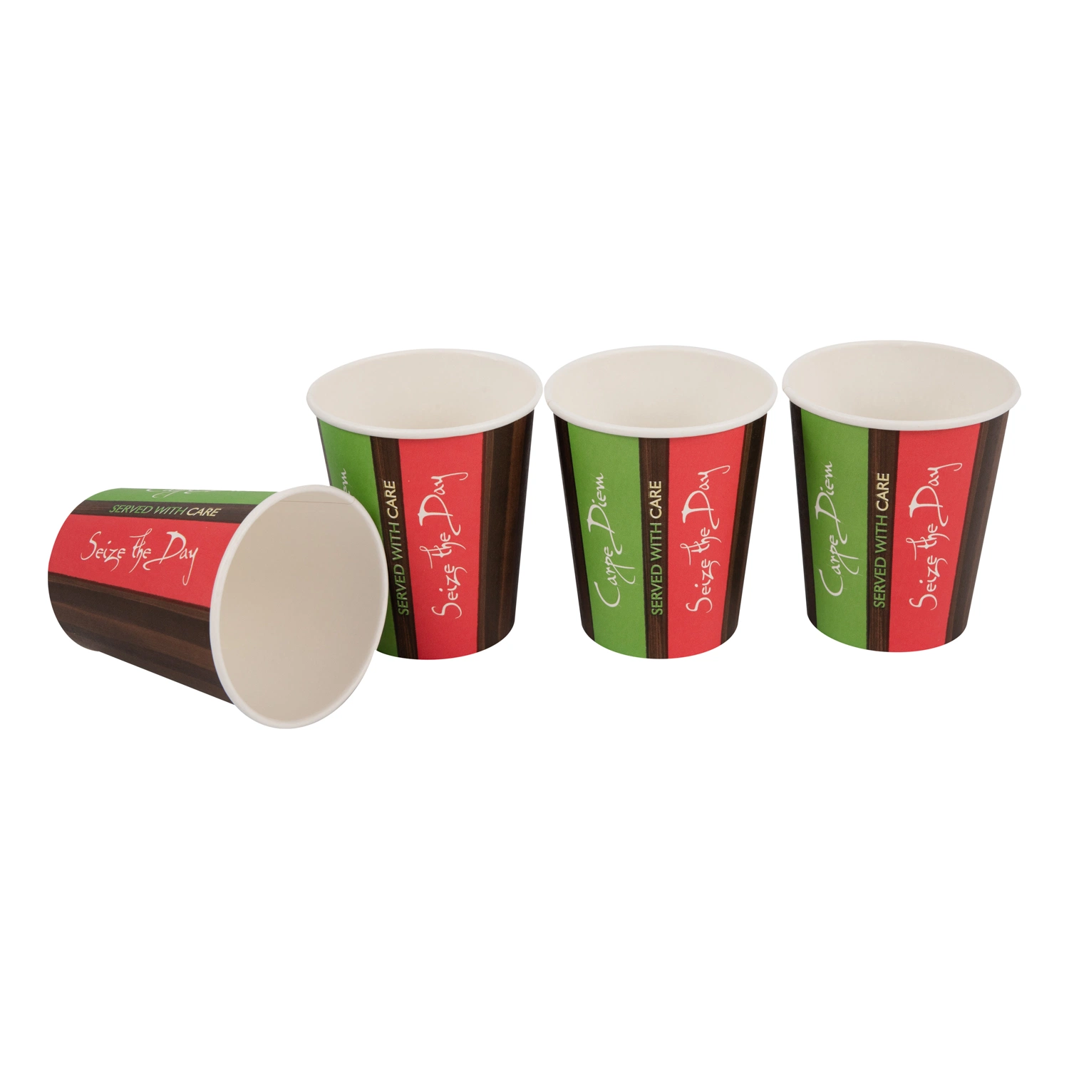 Taza desechable de papel de café 8oz con tapa personalizable, China Fabricante