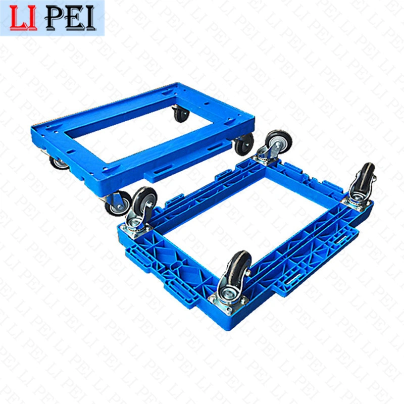 Hot Sale Plastic Heavy Duty Dolly Trolley for Logistic Turnover Box