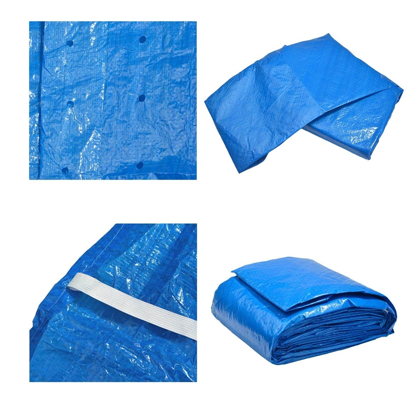 Can Be Customized PE Swimming Pool Cover Blue or Other Color