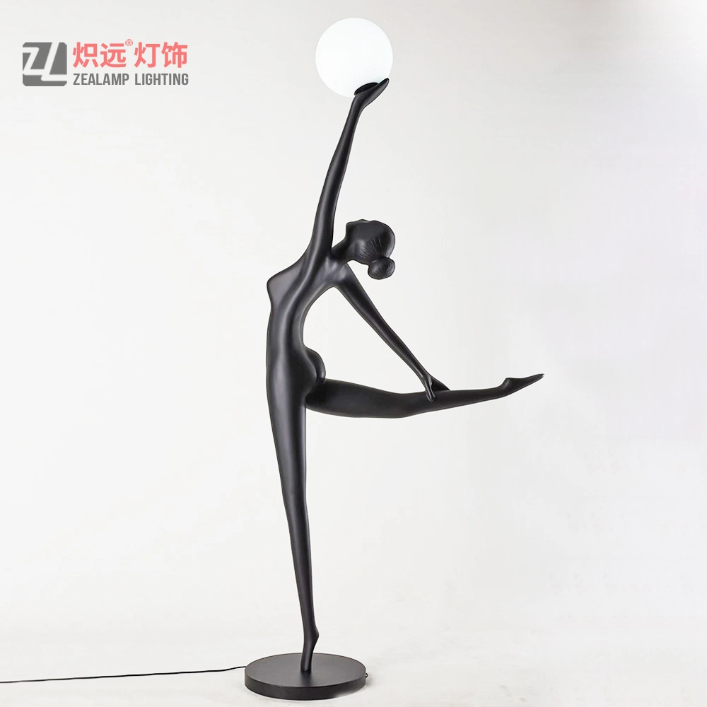 Art Decorative Style Lamp Sculpture Standing Light for Residence