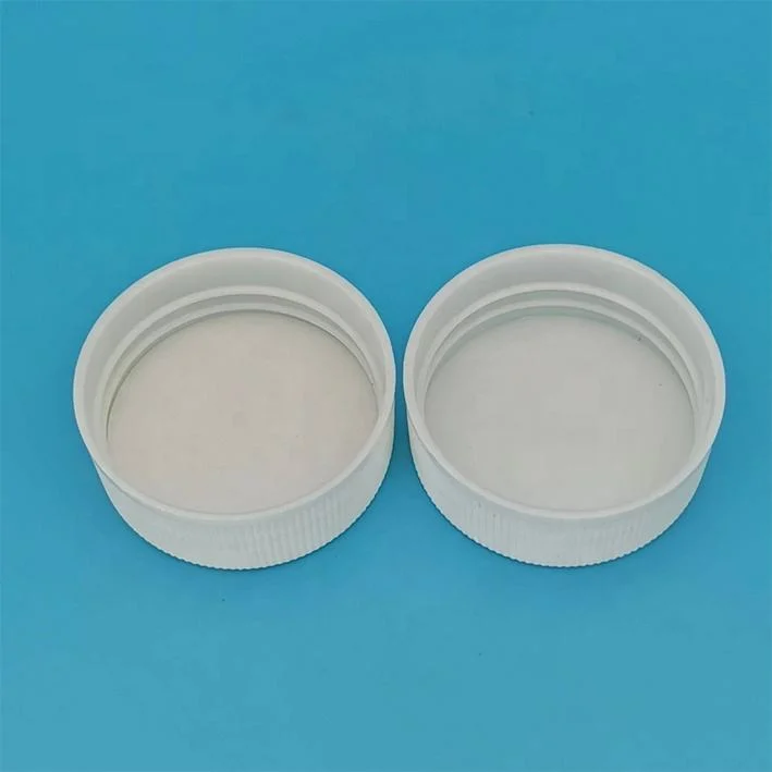 Plastic Jar Lids Ribbed Side Screw Cap 40/410 Cream Container CT Cap