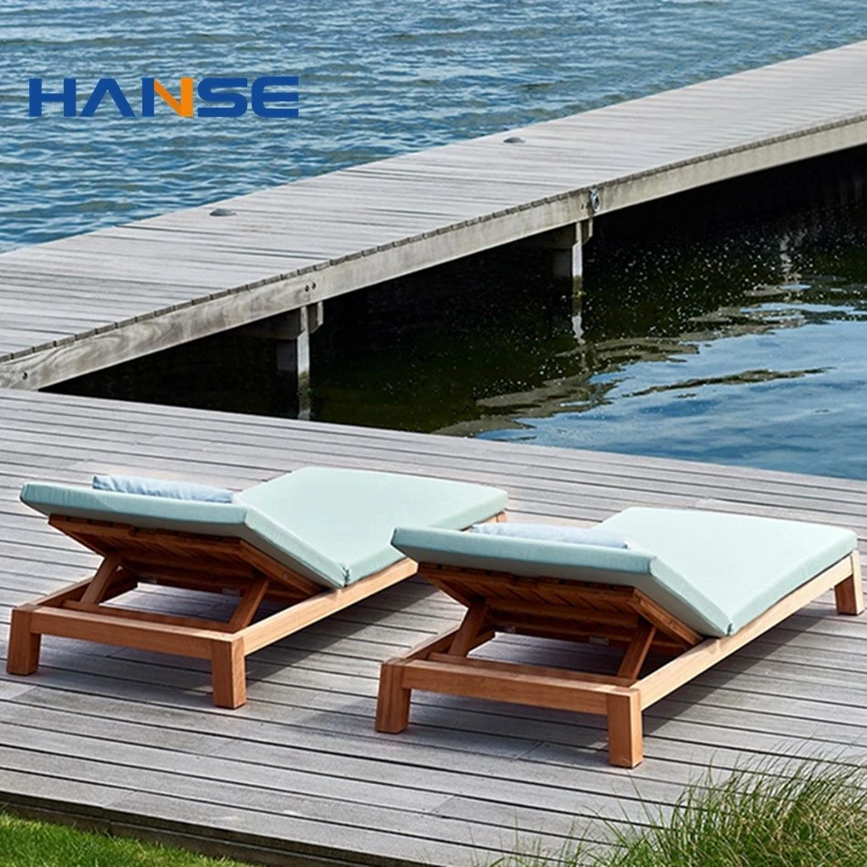 Crema de plástico impermeable muebles de patio al aire libre Mayorista/Proveedor chaise lounge