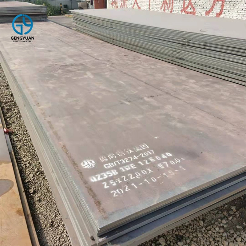 Free Wooden Package Q345b Q235 Q345 Carbon Steel Plate 100 Tons in Stock