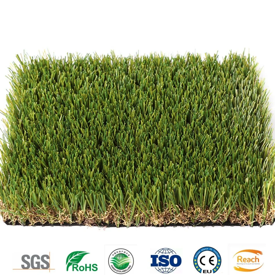 Decorative Synthetic Artificial Turf for Garden Decorations PU Backing