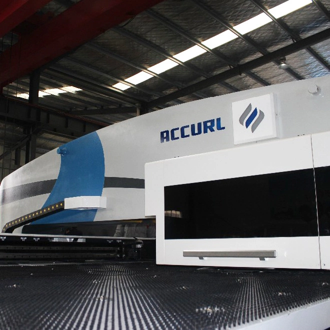 Closed Type Sheet Metal Processing CNC Turret Punching Machine