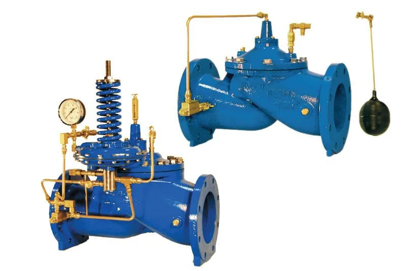 Hydraulische Steuerung durch Einstellen der Federkraft Höhenregelventil F8015