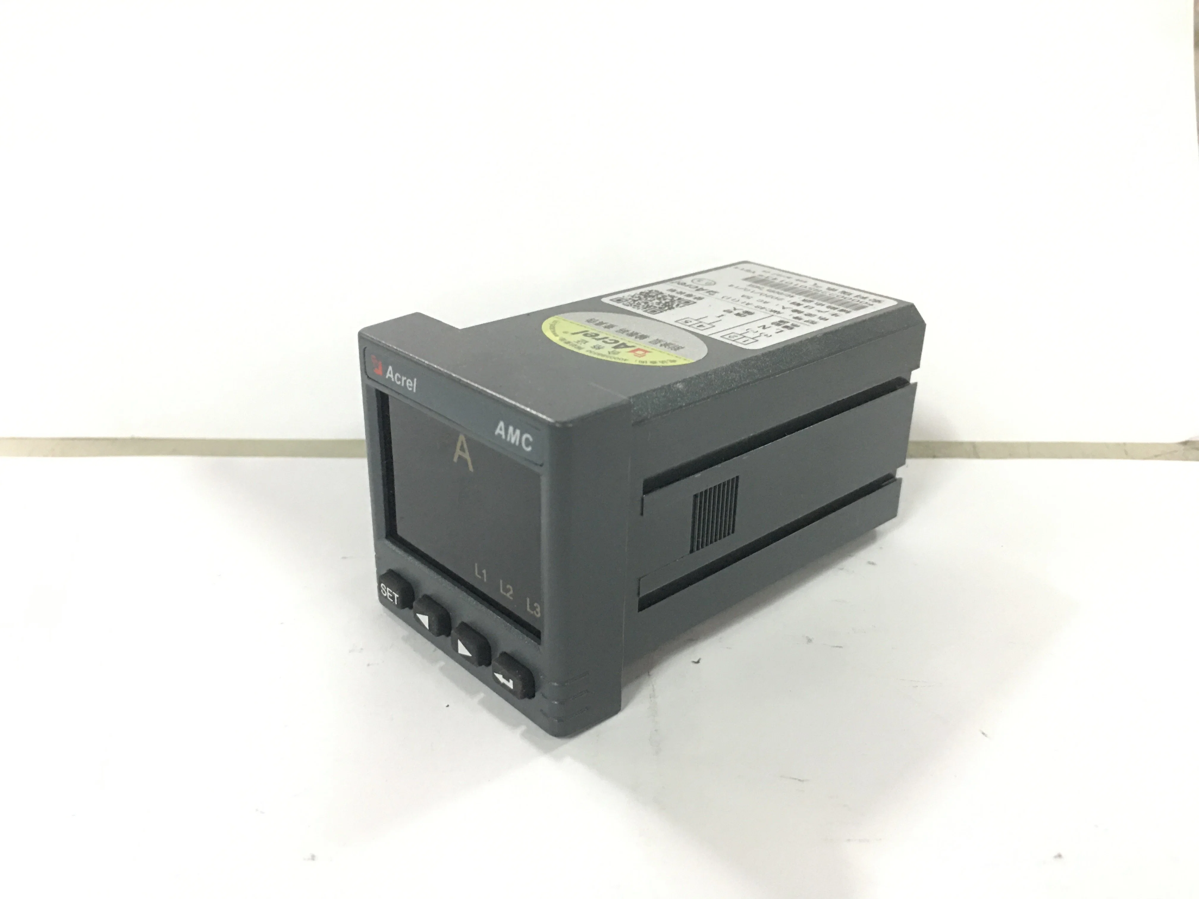 Amcseries inteligente programable Singe Fase con Modbus RS485 Medidor de potencia digital