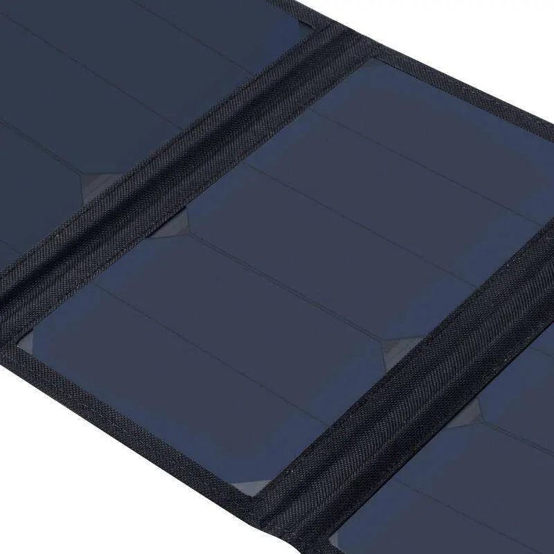 Outdoor Waterproof 15W Portable Foldable USB Compatible Devices Solar Mobile Charger for iPad