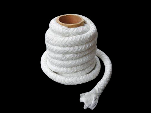 Customized Braided Ceramic Fiber Round/Square/Twisted Rope for Sealing Gasket