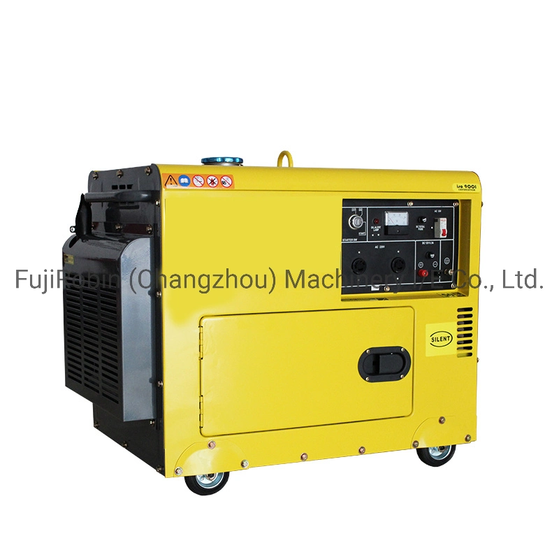 Soundproof Silent 5kw Diesel Generator Pr6700tn