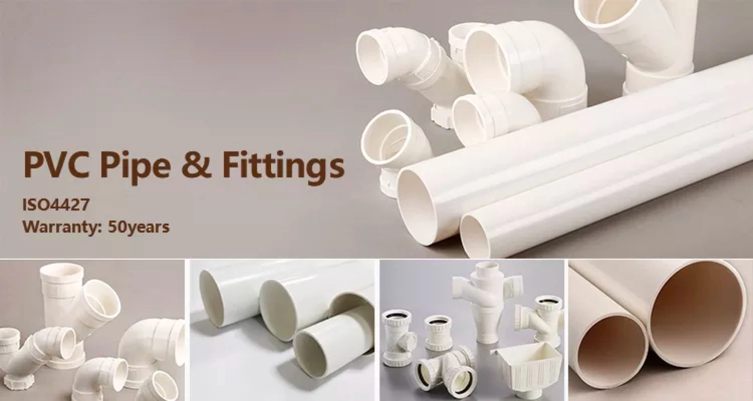 PVC-U Water Supply Pipe PVC Water Supply Pipe Price PVC Water Pipe and Fitting Manufacturer