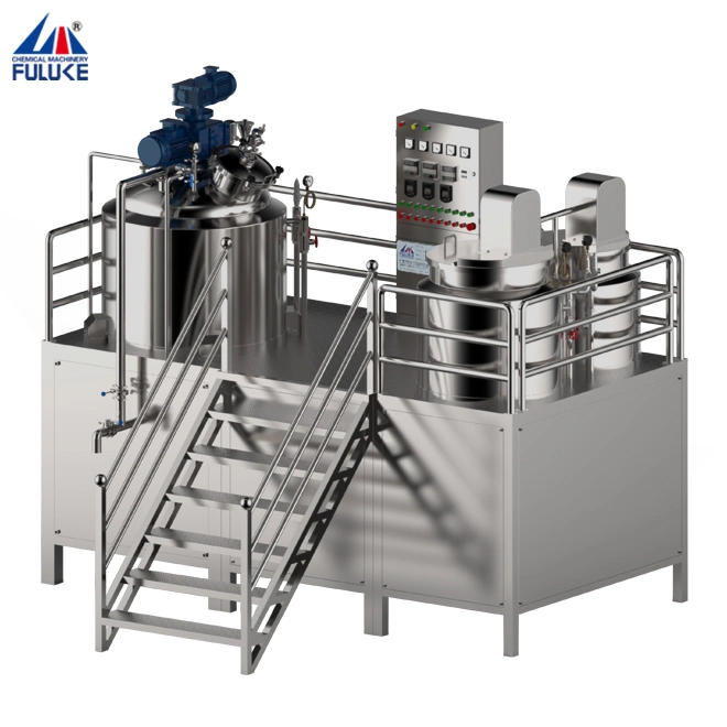 Vacío automática de la homogeneización emulsionante/ máquina de hacer el gel emulsionante/químicos Maquinaria