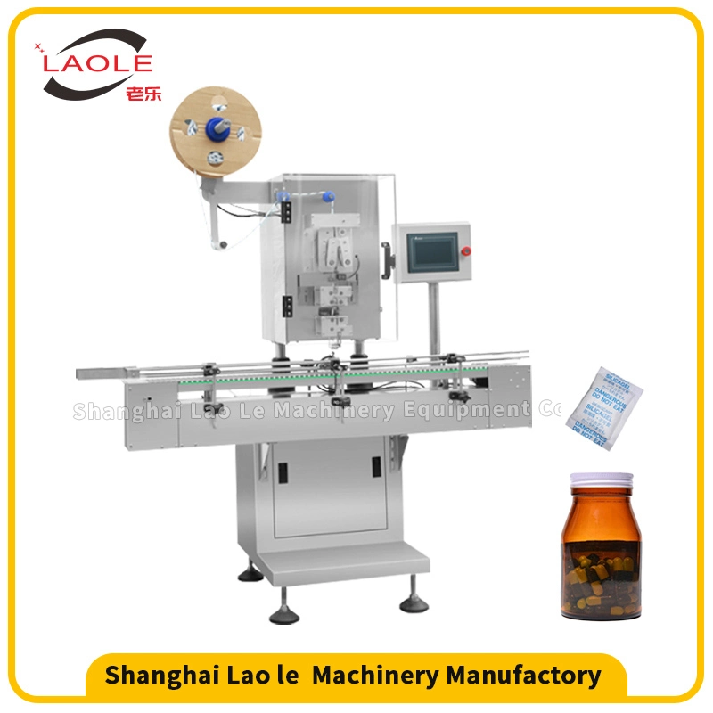 Intelligent Automatic Food and Drug Bottling Production Line Desiccant Stuffing Machine