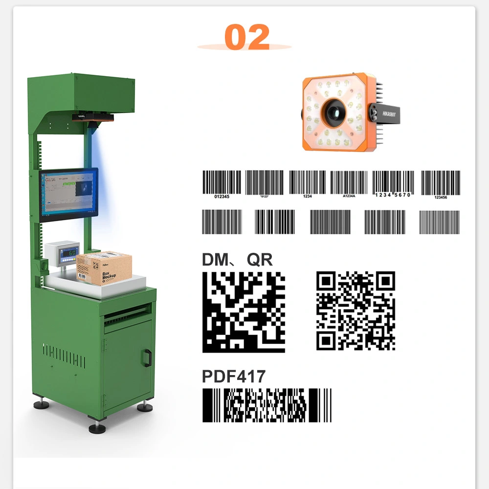 Parcel Sorting Tracking Dimension Weighing Scanning Checking Machine Dynamic Dws System