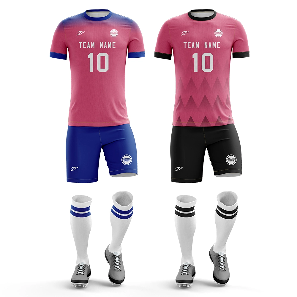 Sublimated Soccer Jerseys Wholesale Custom Pattern High Quality Men Football Shirts