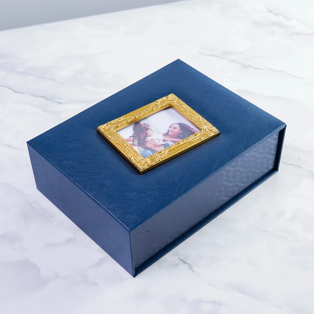 Custom Logo Luxury High-End Photo Frame Gift Box elegante Café Vasos artículos de tocador Brdesmaids Regalo Sets Cajas